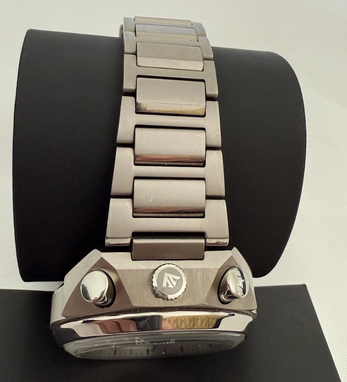 Citizen Bullhead Super-titanium AV0080-88A 43mm Titanium Solar Men's Watch Watch Pre-owned