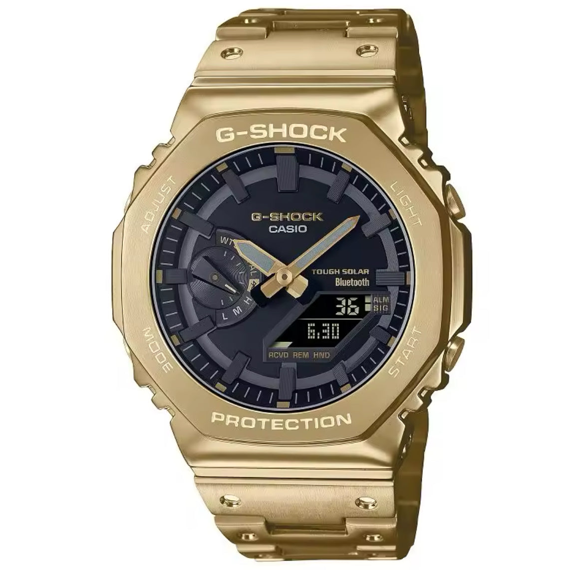 Casio G Shock Full Metal GM-B2100 series Yellow Gold Watch