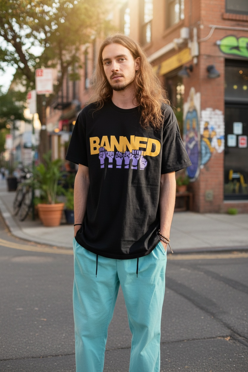 BANNED Sign Language T-Shirt