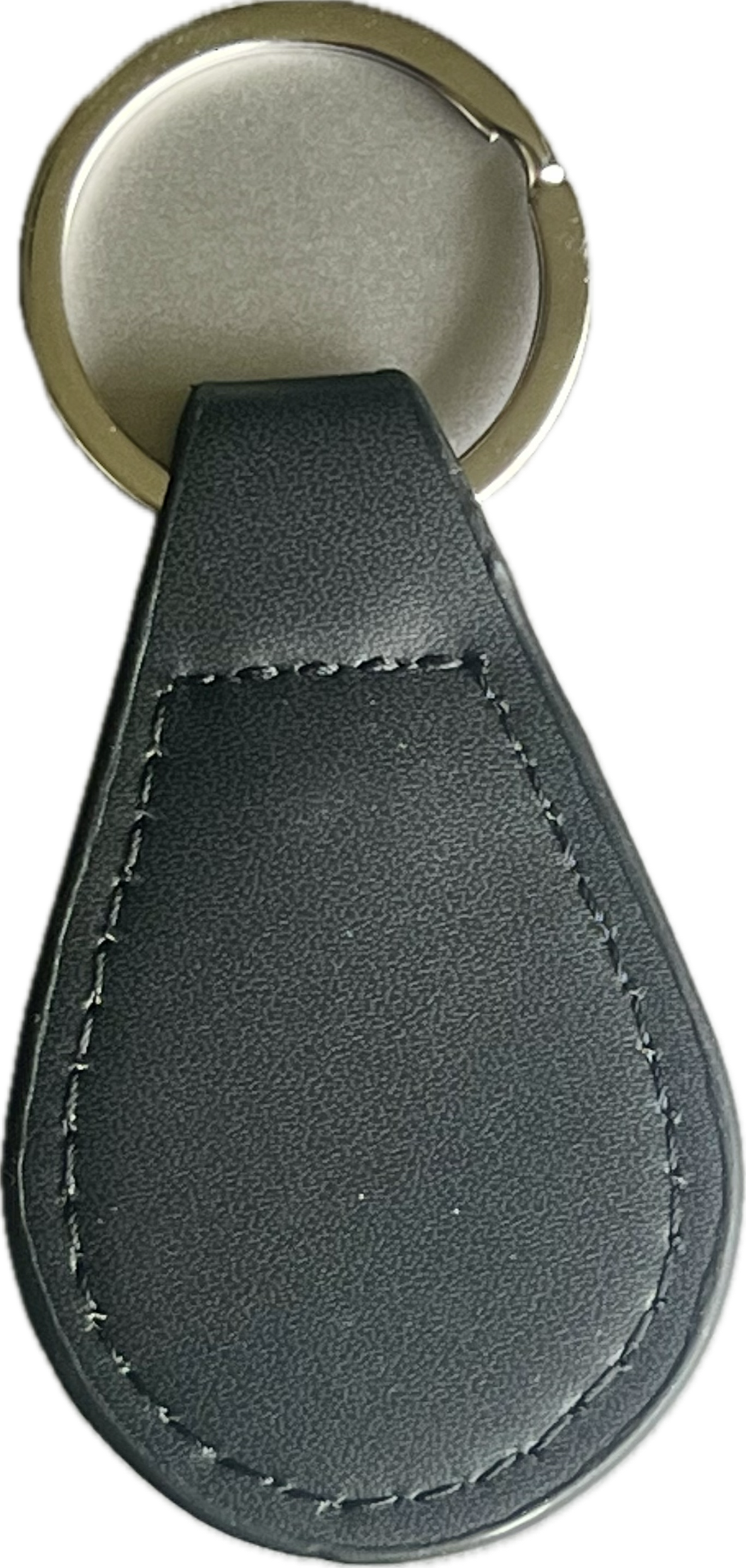 BANNED Retro Leather/Metal Keychain