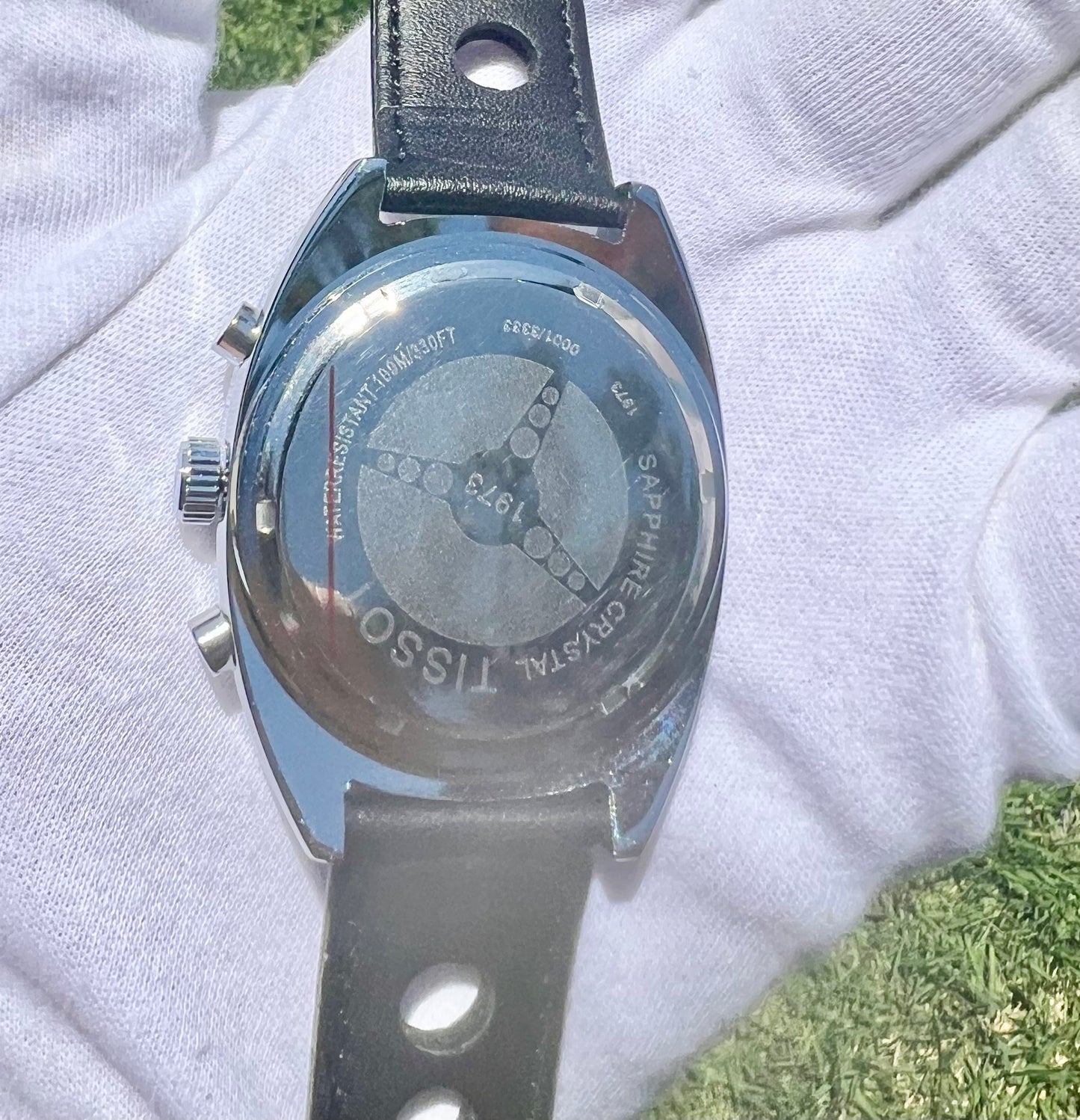 Tissot Heritage 1973 Chronograph Quartz Movement Leather Watch