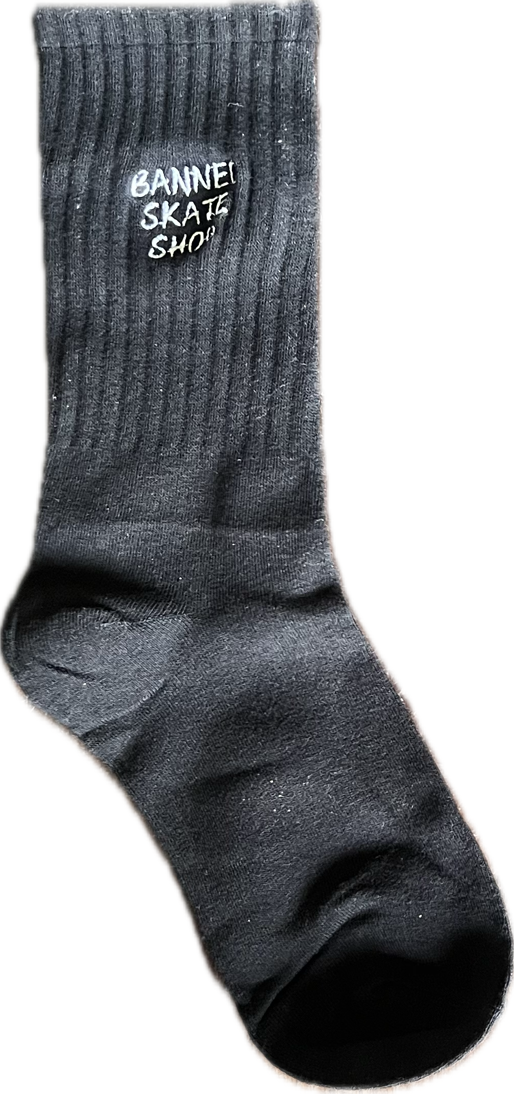 BANNED Skate Shop Black Socks