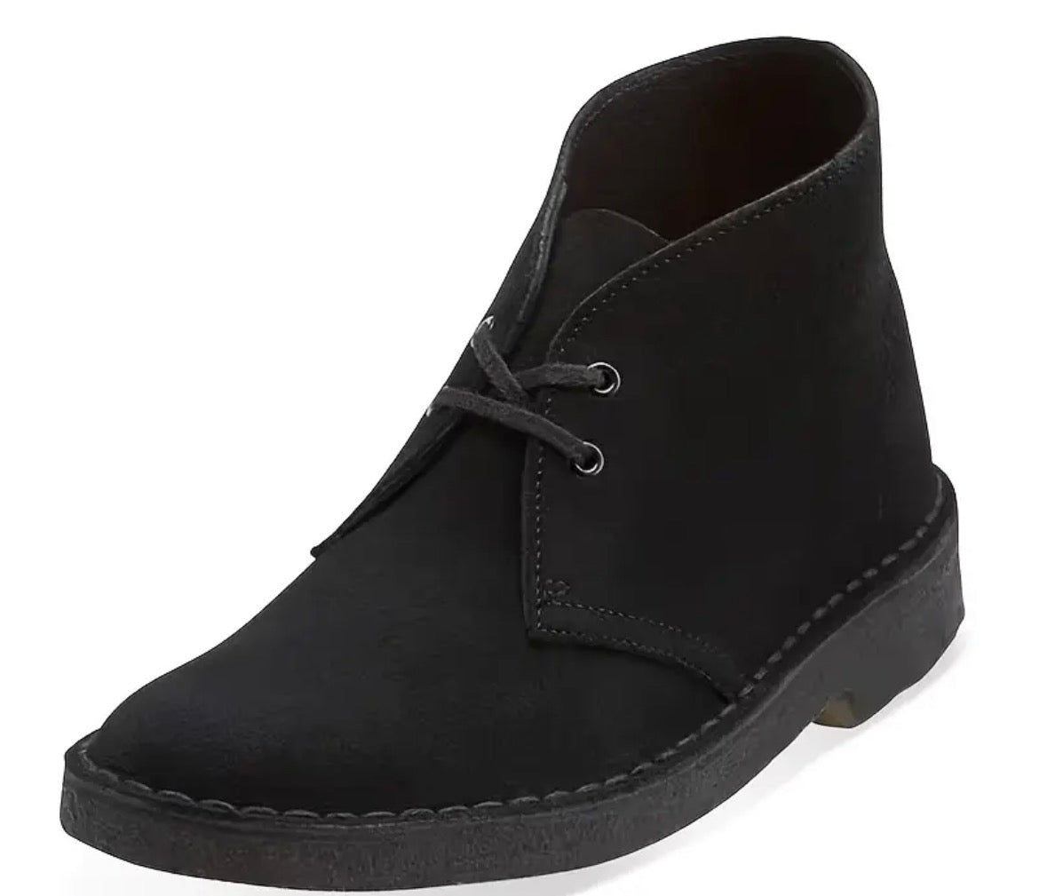 BANNED British Army Crepe Sole Black Boots