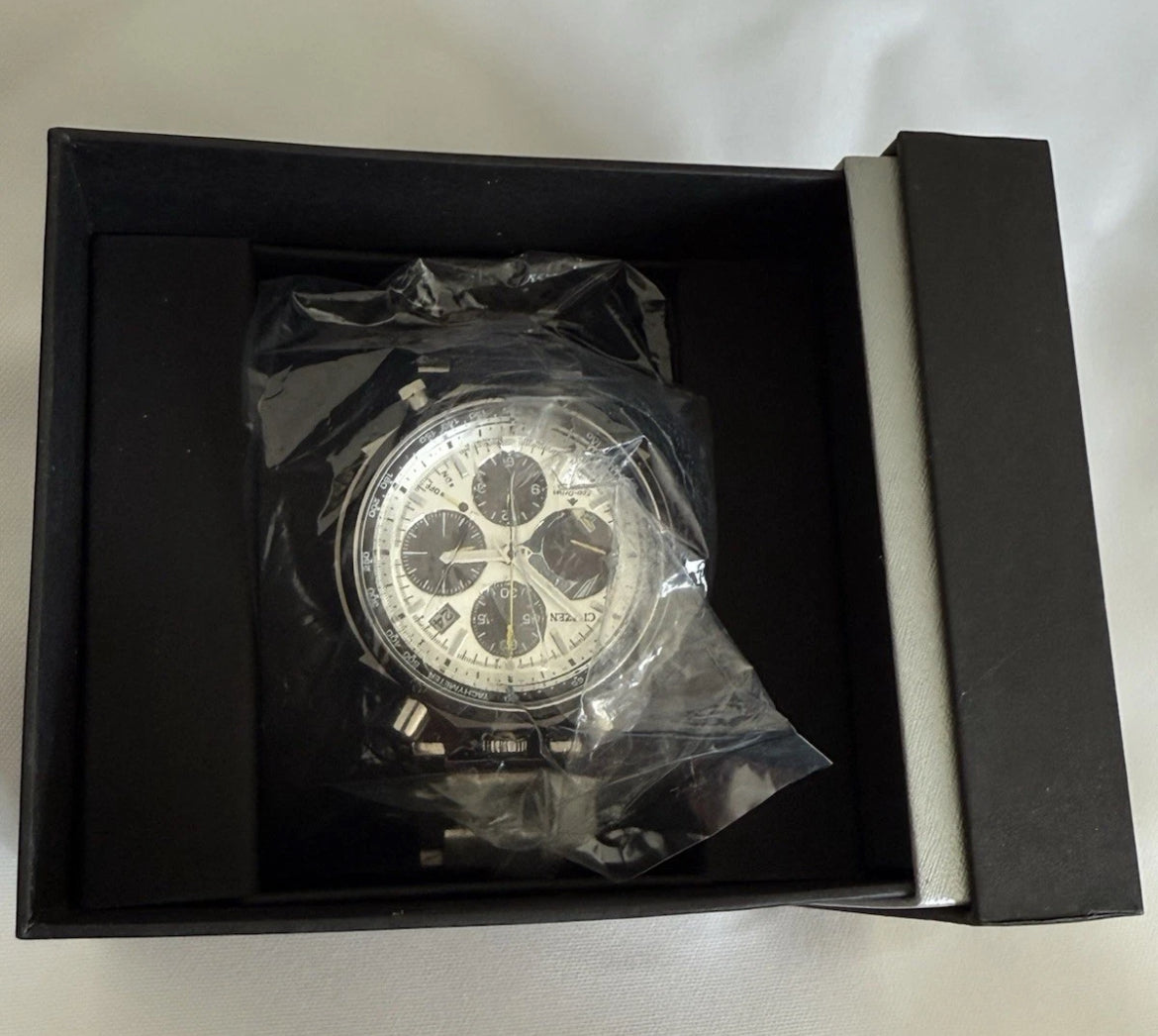Citizen Bullhead Super-titanium AV0080-88A 43mm Titanium Solar Men's Watch Watch Pre-owned