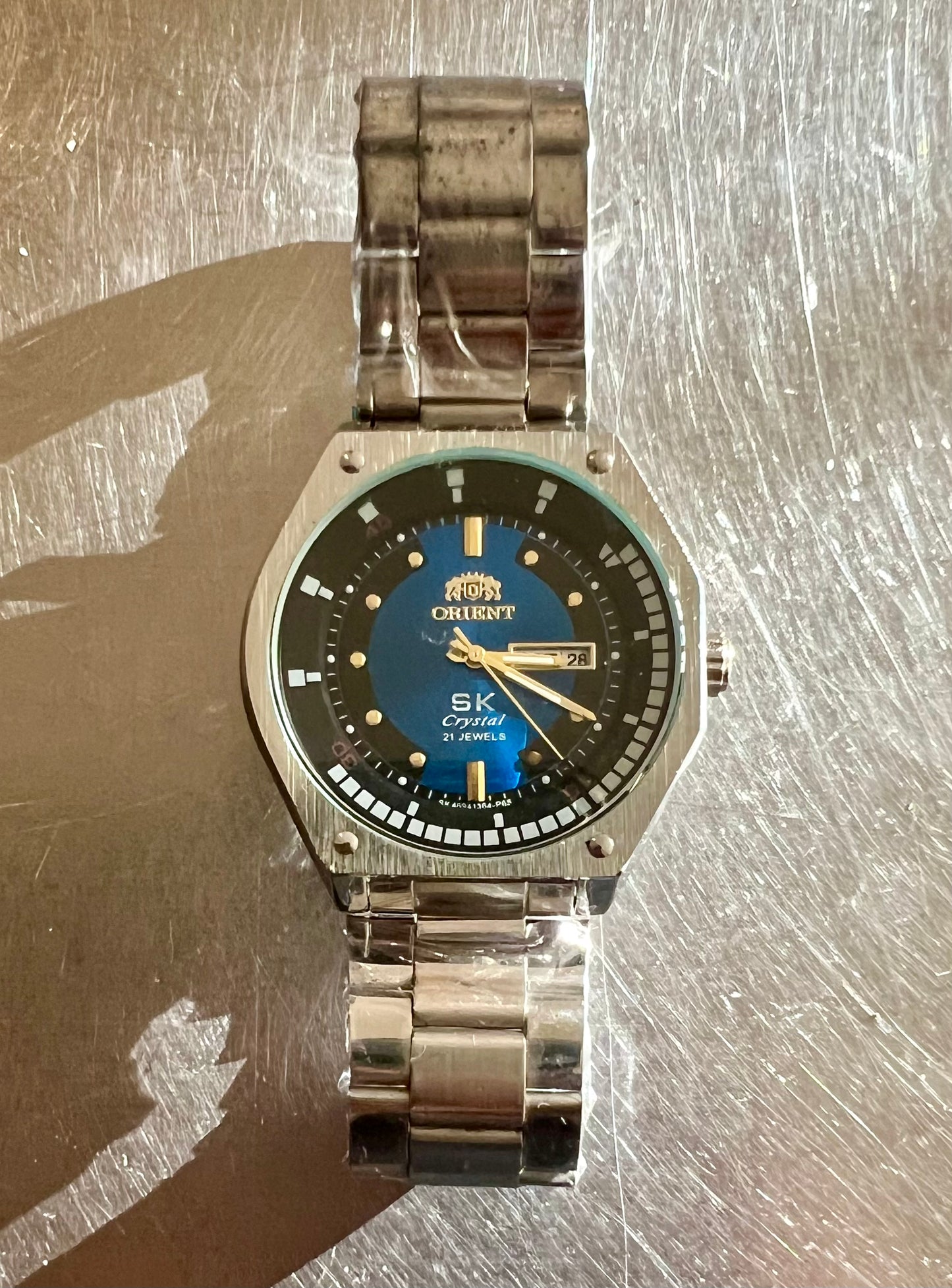 Orient Retro SK Chrystal Quartz movement watch Plus FREE…