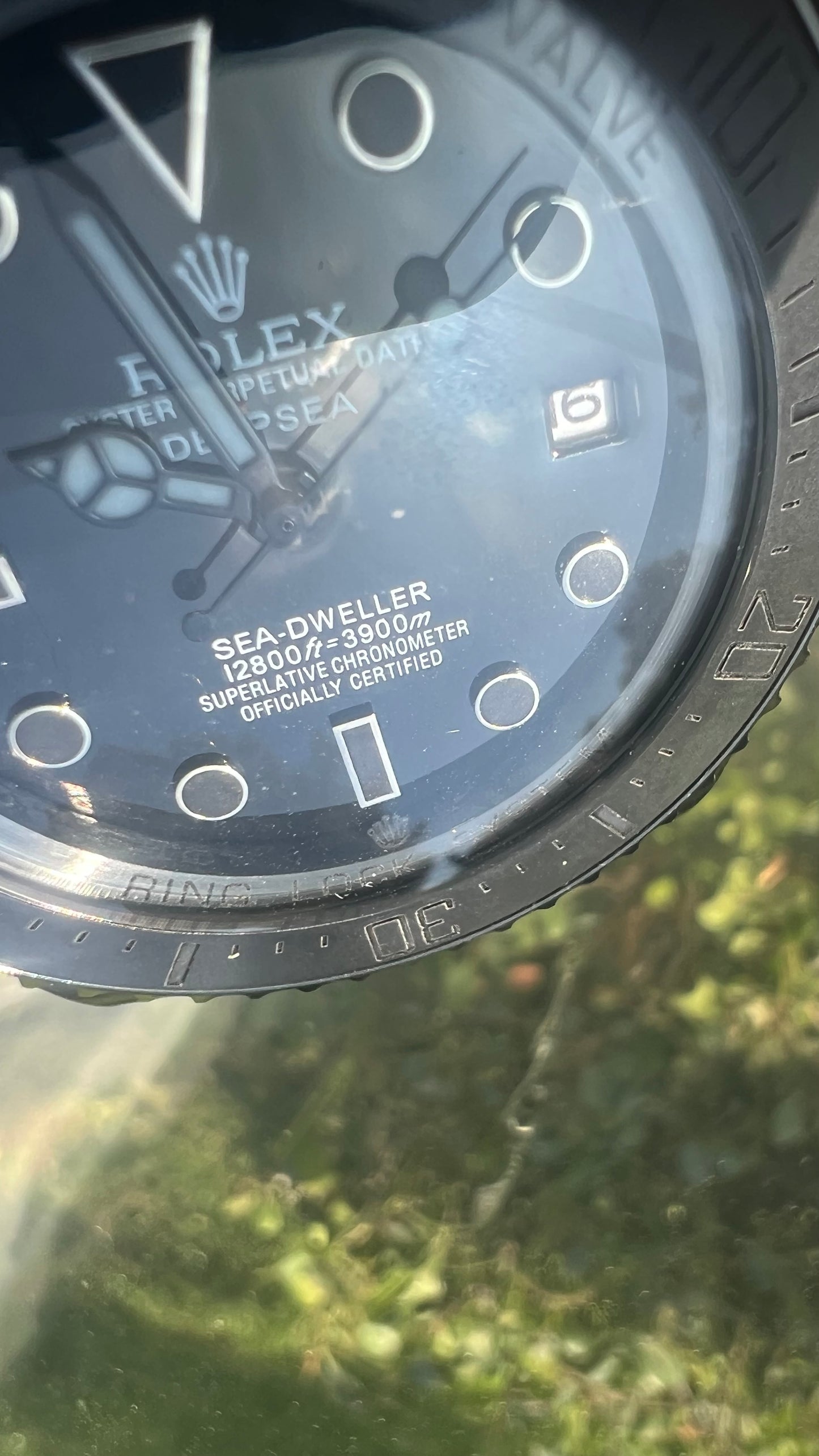 Luxury Sea Dweller 44mm Jacques Piccard Style All Black PVD Automatic Movement Watch