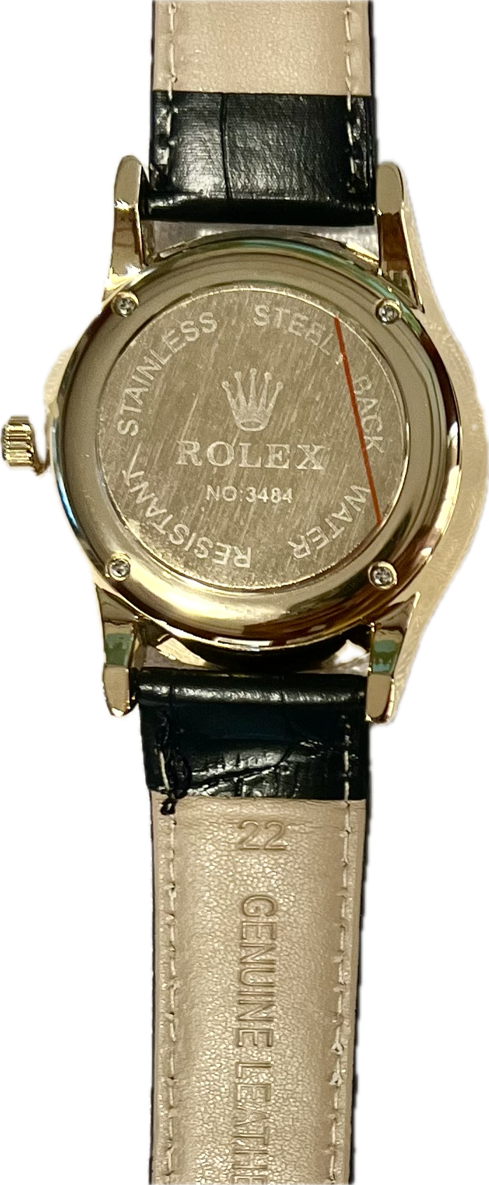New Luxury Big Seconds Crown Automatic Leather strap All Colors