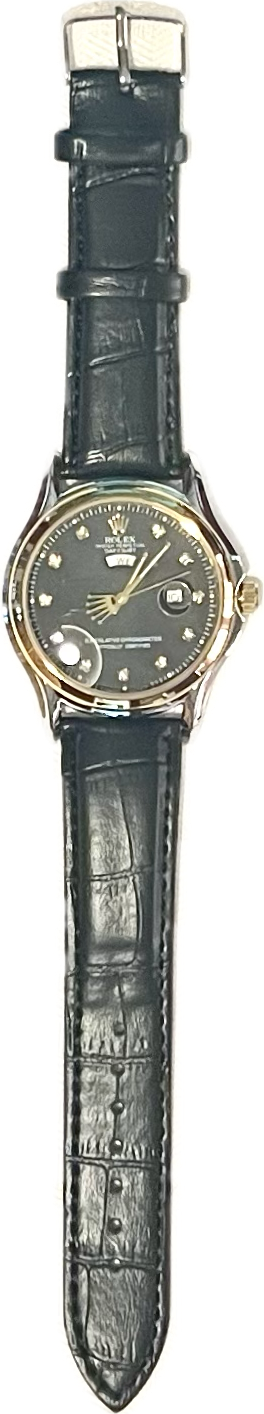 New Luxury Big Seconds Crown Automatic Leather strap All Colors