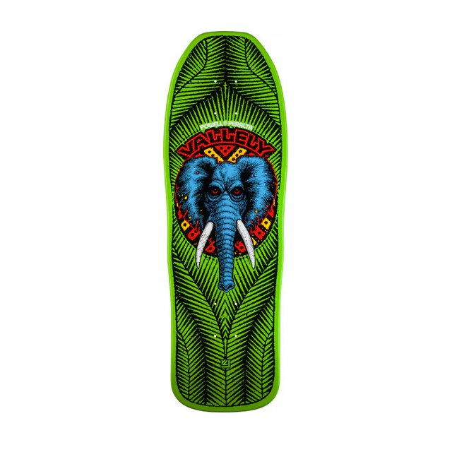 Powell Peralta Vallely Elephant 9.85 Skateboard Deck