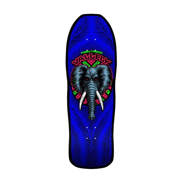 Powell Peralta Vallely Elephant 9.85 Skateboard Deck