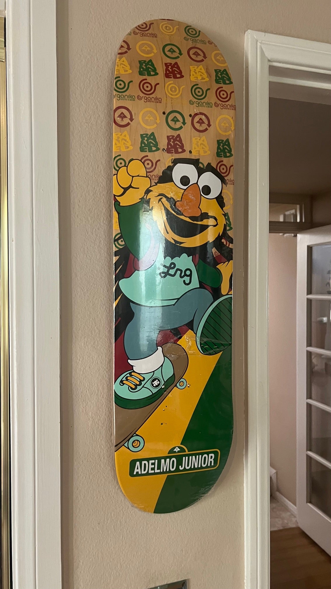 BANNED ® "Tickle Me" Adelmo Jr Deck 7.6" Limited Edition Skateboard Deck