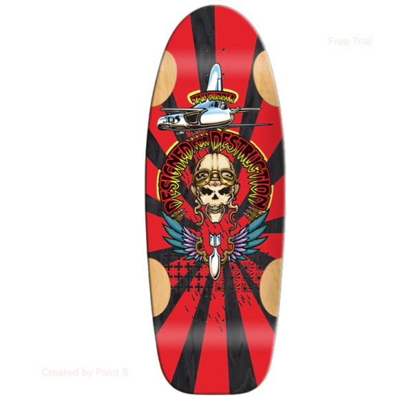 Bulldog Tailgunner Skateboard Deck