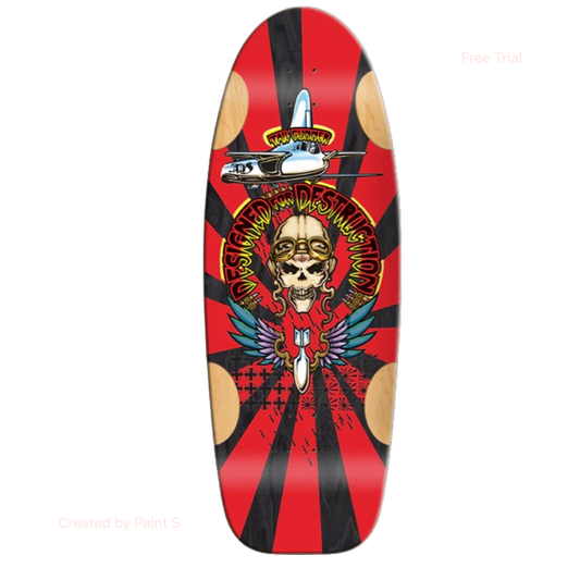 Bulldog Tailgunner Skateboard Deck