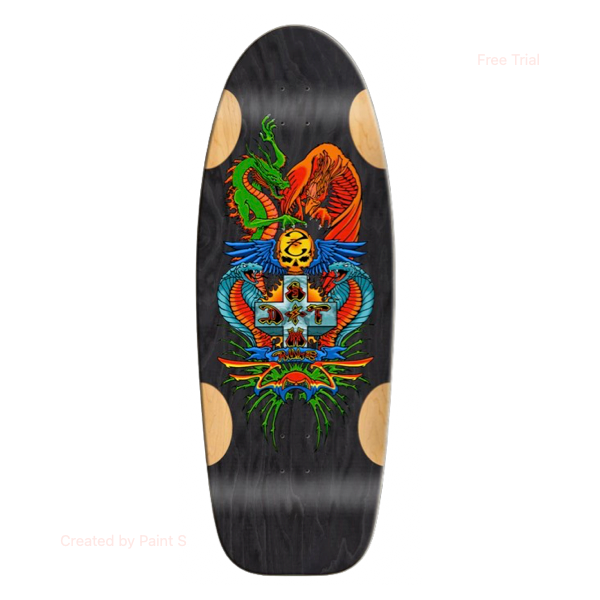 Bulldog Dragon Skateboard Deck PRE-ORDER