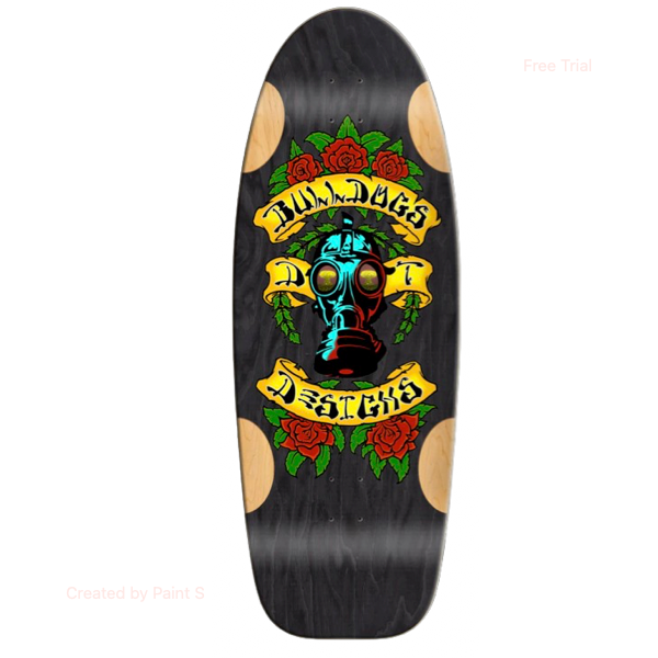Bulldog Car Paint Skateboard Deck PRE-ORDER