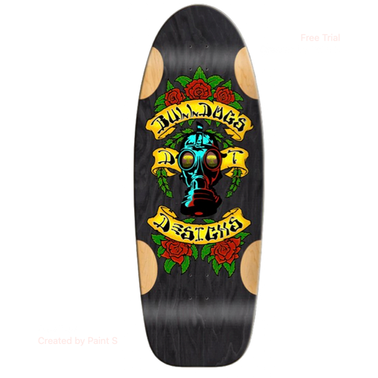 Bulldog Car Paint Skateboard Deck PRE-ORDER