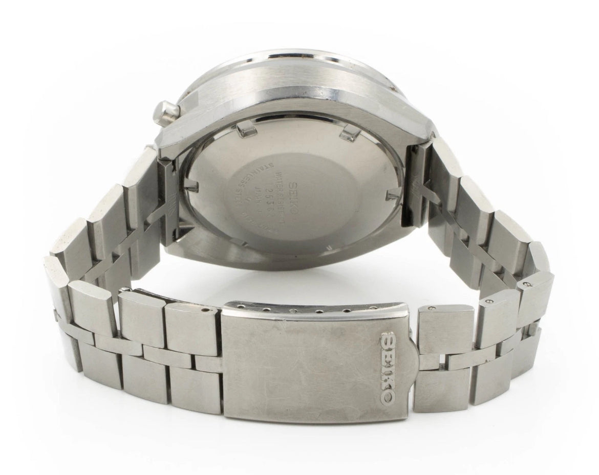 Vintage Seiko Bullhead Chronograph Day/Date Ref.6138-0049 44mm #W165030-1 Original box!