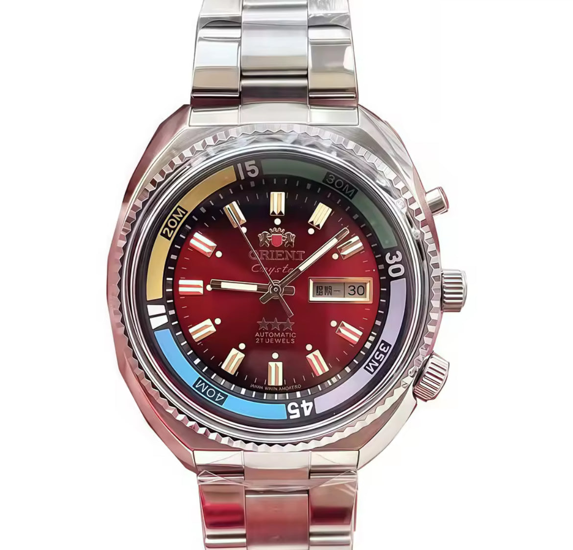 Orient Retro King Diver Automatic movement Red dial watch