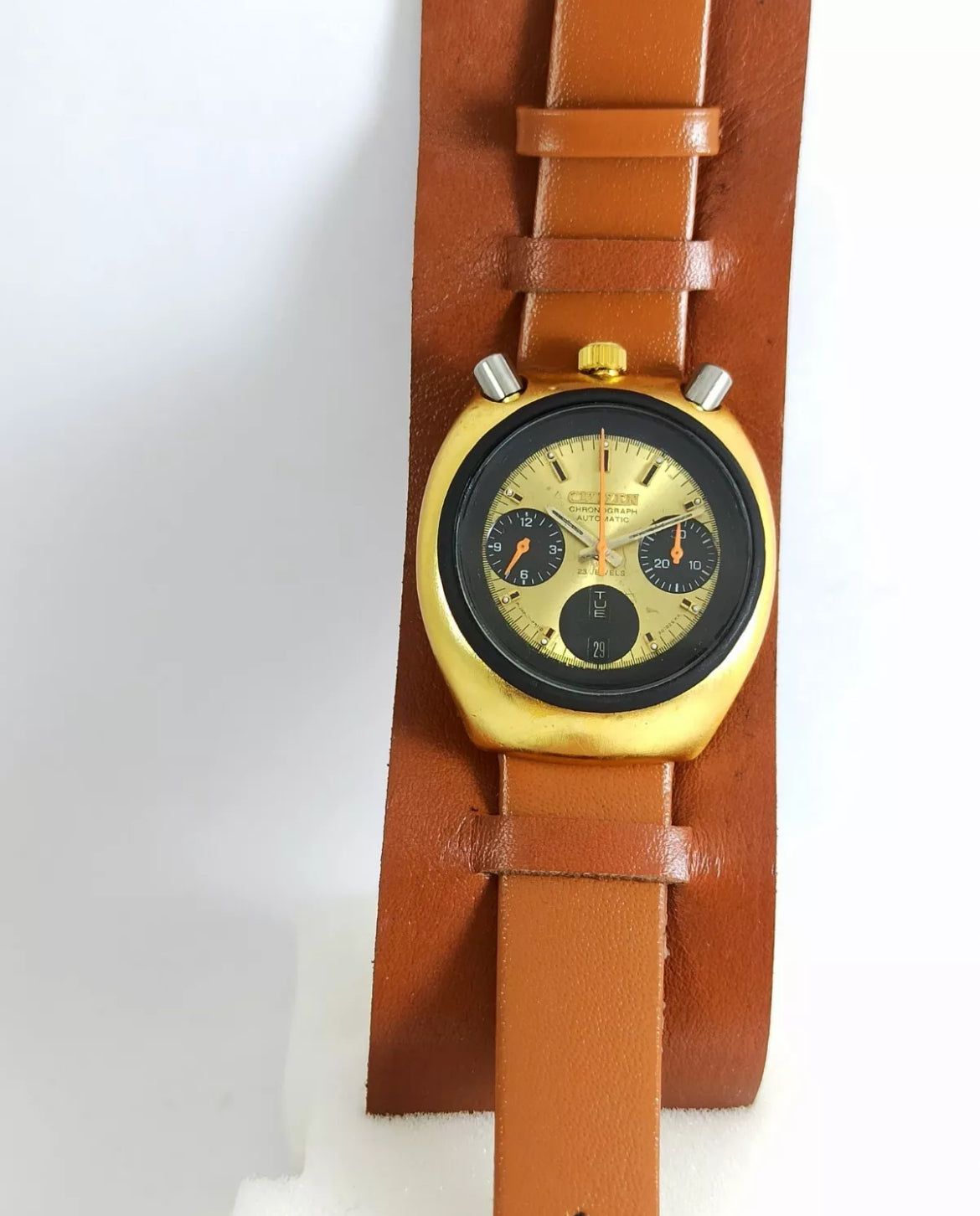 Citizen Bullhead Chrono "Once Upon A Time In Hollywood" Bullhead 8110A 67-9020 Automatic N324 Wristwatch