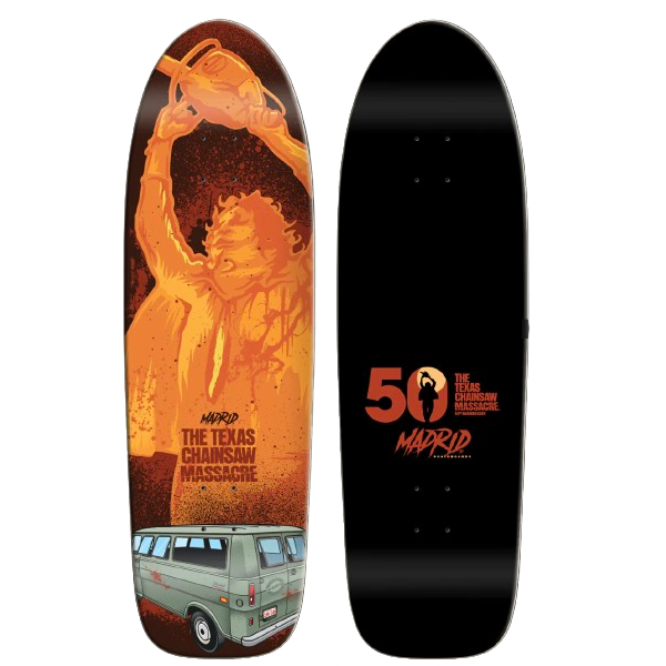 Madrid X Texas Chainsaw Massacre SUNBURN Skateboard Deck *PRE-ORDER Now