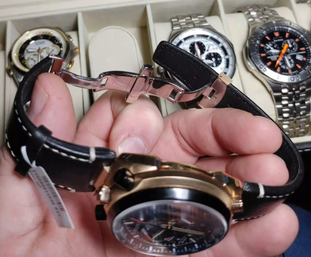 Citizen Promaster Chronograph Racer LIMITED EDITION Tsuno Bullhead Eco Drive Watch Pre-owned
