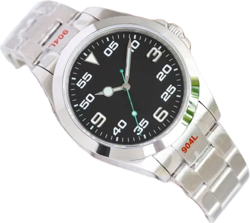 Luxury Air King Diver Automatic Movement 904L Stainless Steel 40mm AAA Watch