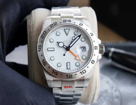 Explorer White dial Automatic Movement Stainless Steel Diver Watch