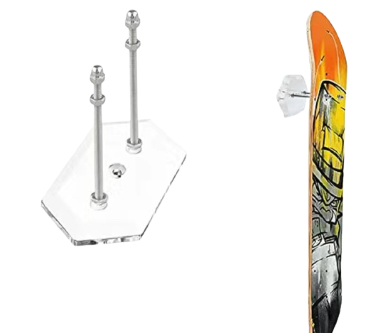 Skateboard Acrylic Wall Mount Display (1)