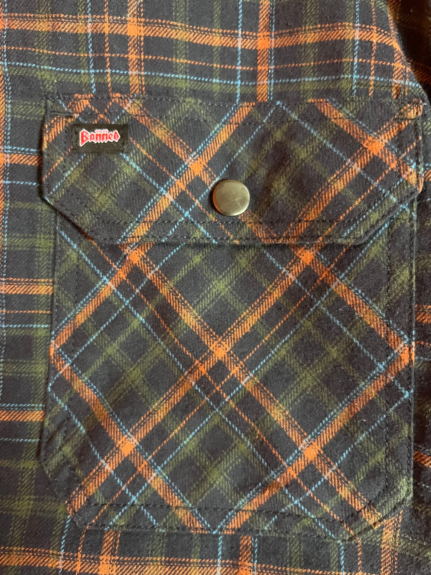 BANNED Skate Flannel workwear Jacket