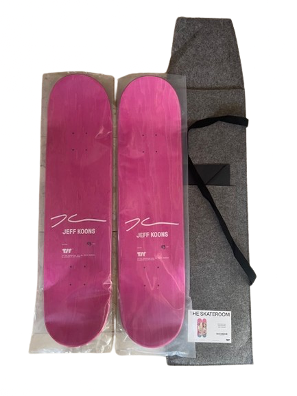Pink Panther Skateboard #68, JEFF KOONS