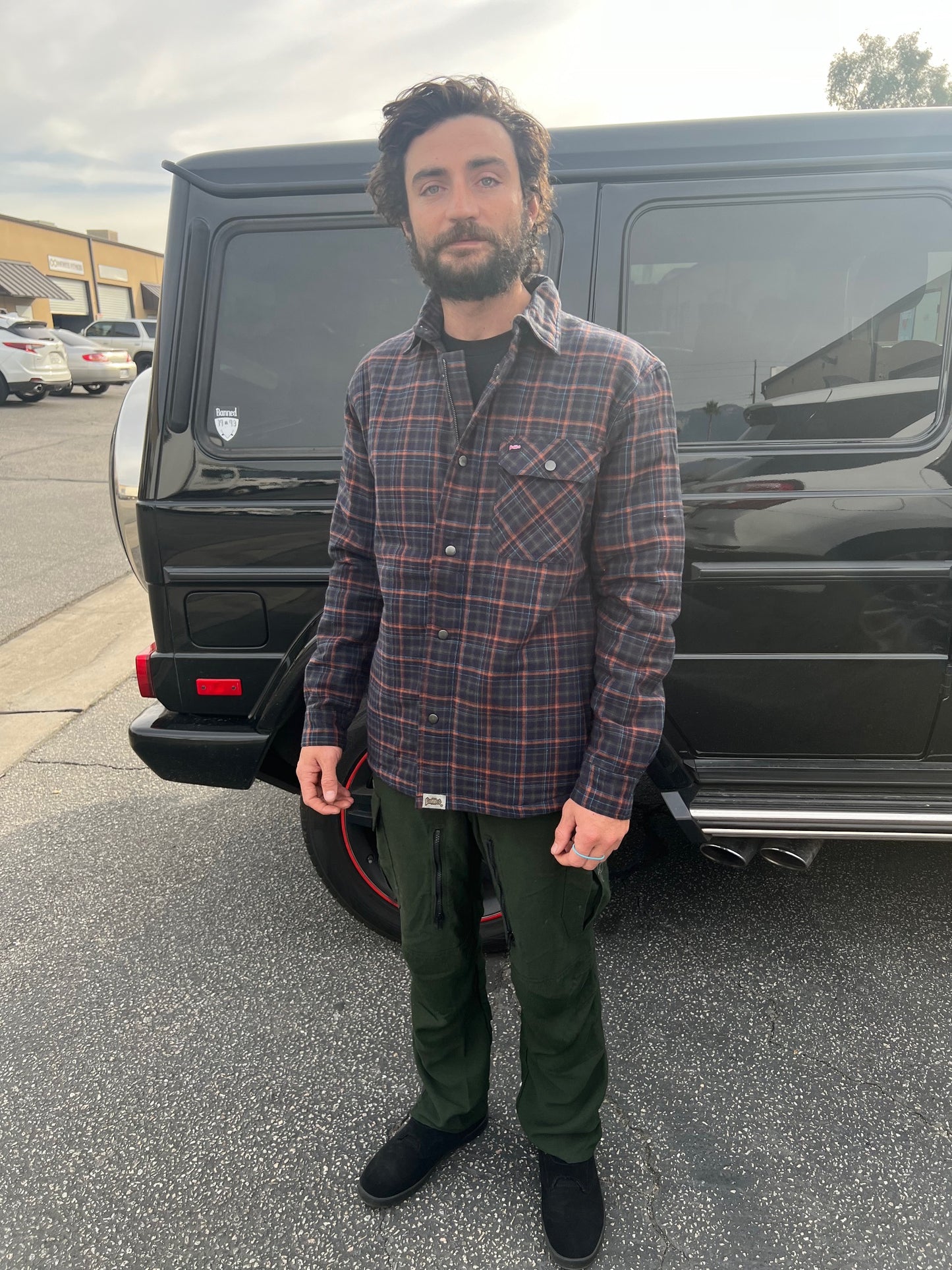 BANNED Skate Flannel workwear Jacket
