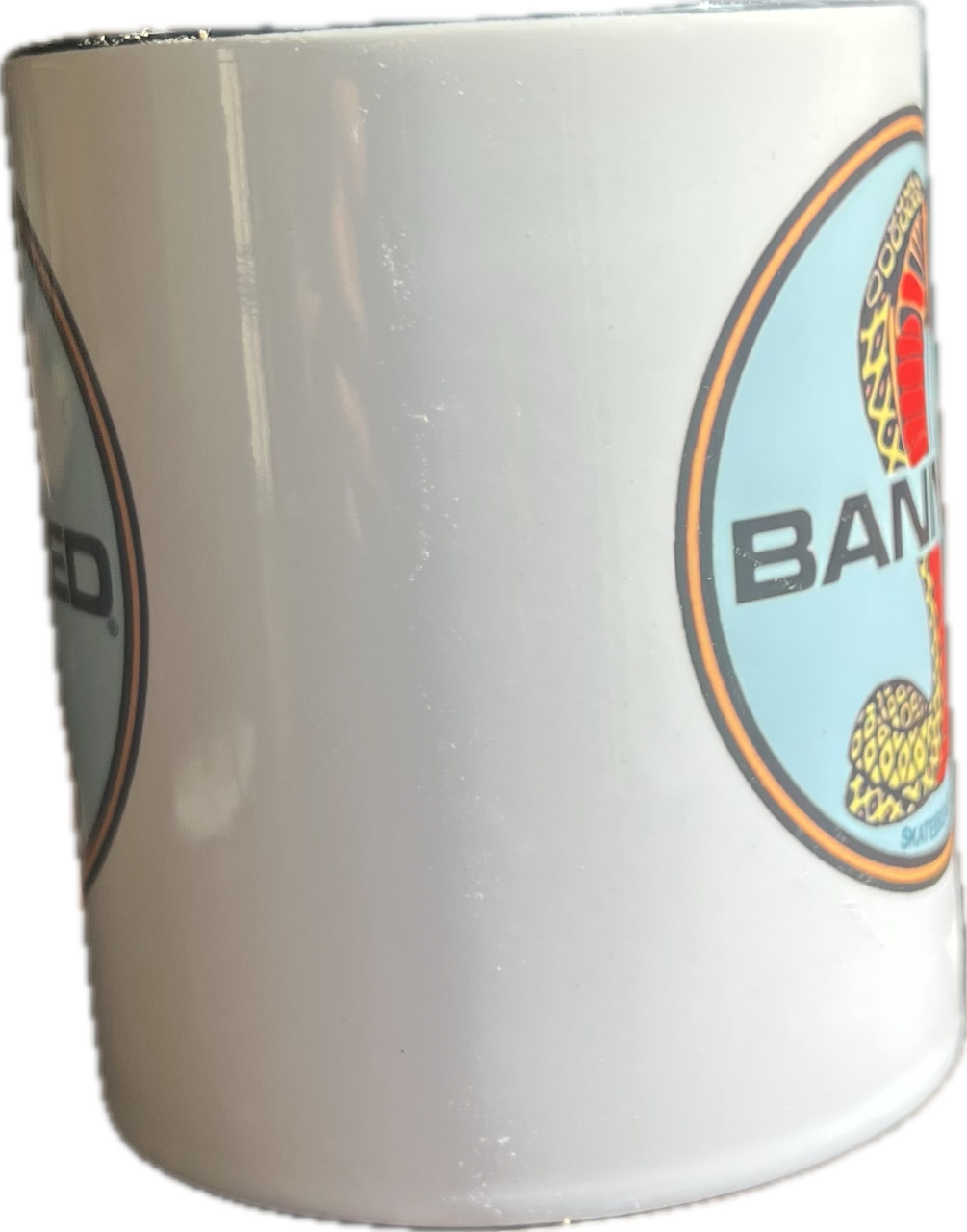 BANNED 11 oz Cobra Black/white Mug