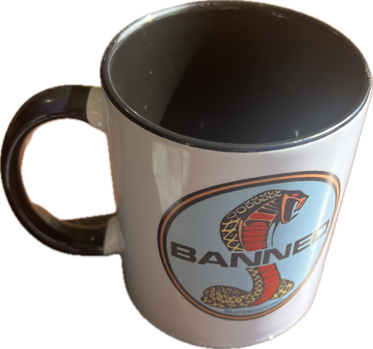 BANNED 11 oz Cobra Black/white Mug