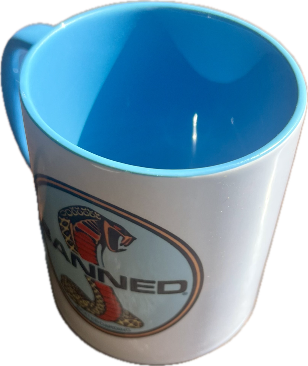 BANNED 11 oz Blue Cobra Mug