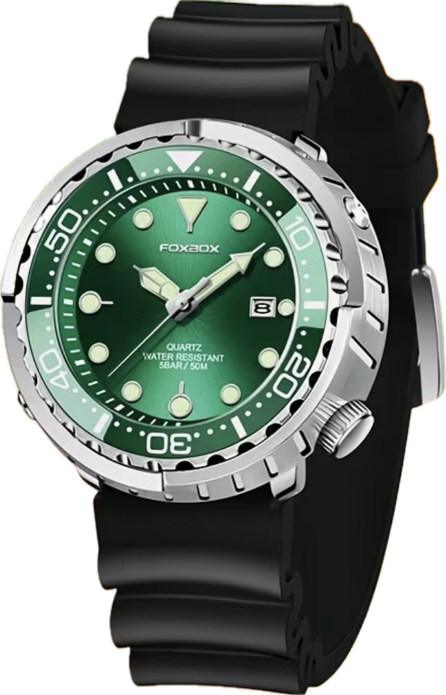 Tuna Can Style Diving Blue Dial 47mm Watch