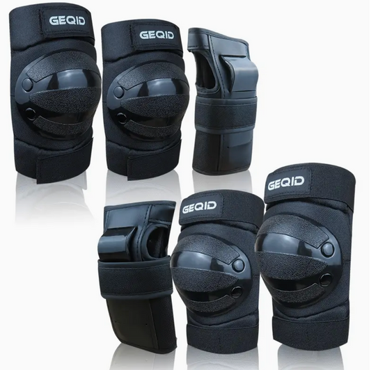 GQID 6-in-1 Protective Gear Set for Kids, Teenagers, Adults