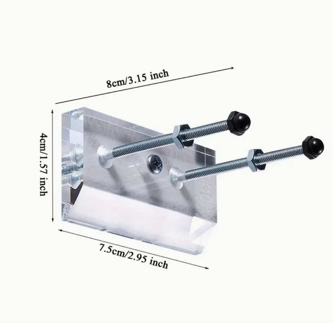 Skateboard Acrylic Wall Mount Display