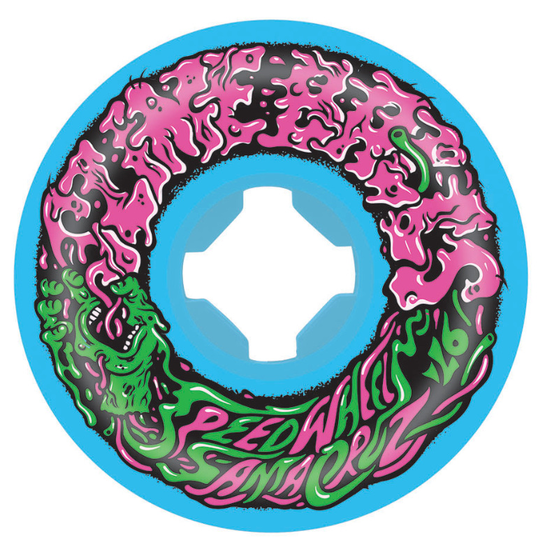Slime Balls Vomit Mini Blue 53mm 97a Wheels