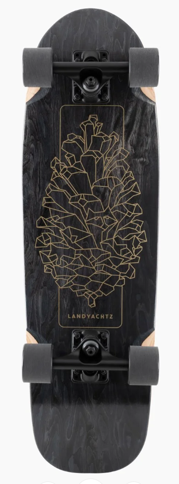 Landyachtz Dinghy Blunt Black Pinecone Complete Skateboard