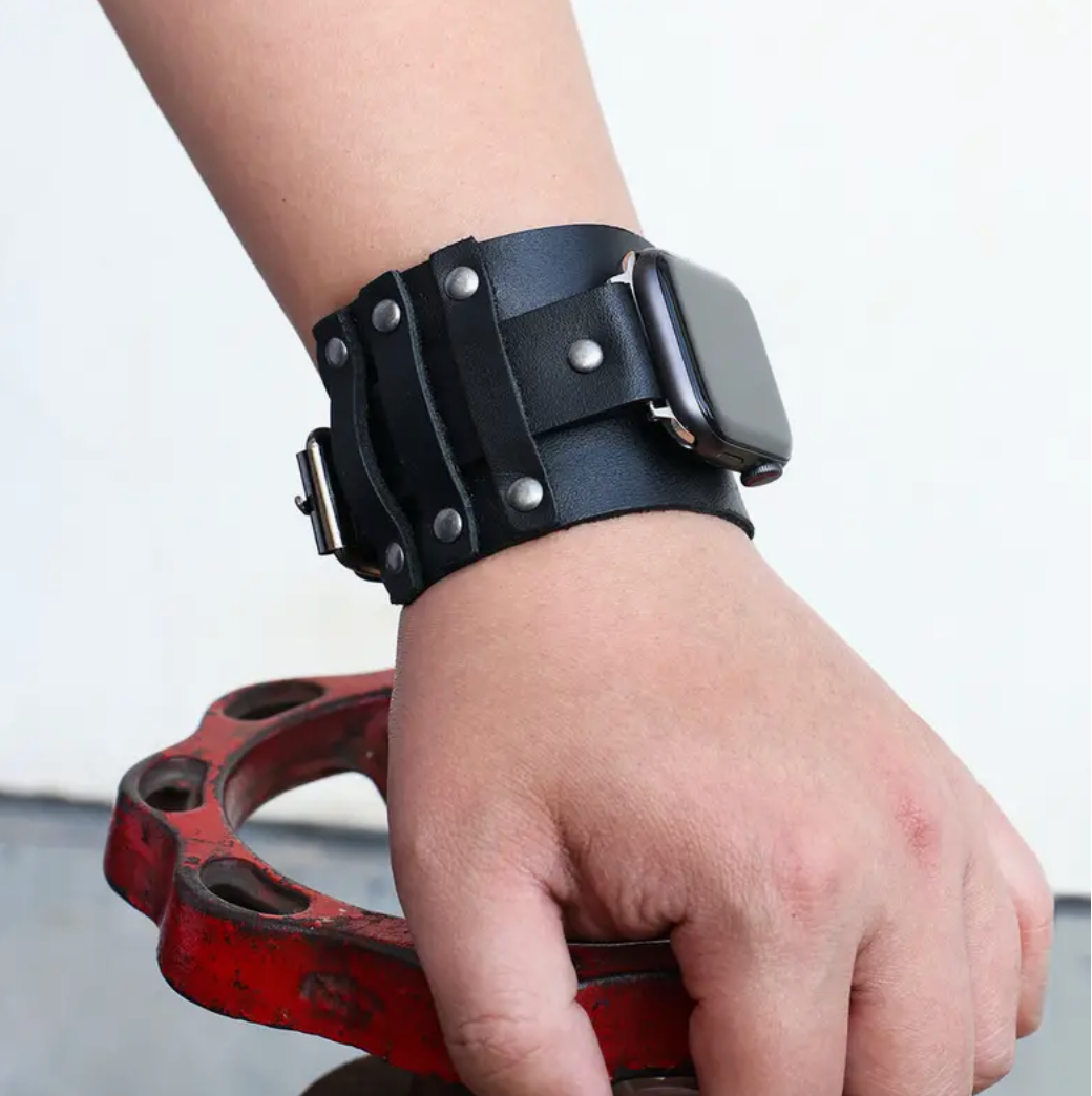 Leather Band for Apple Watch iOS 12.1