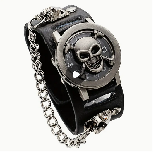 Flip cover and chain young adult watch