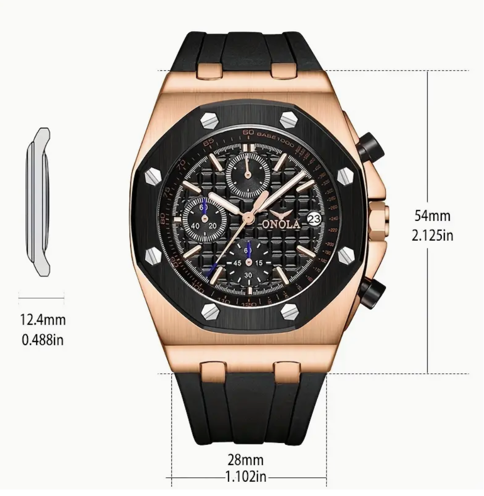 Swiss style Chronograph Watch