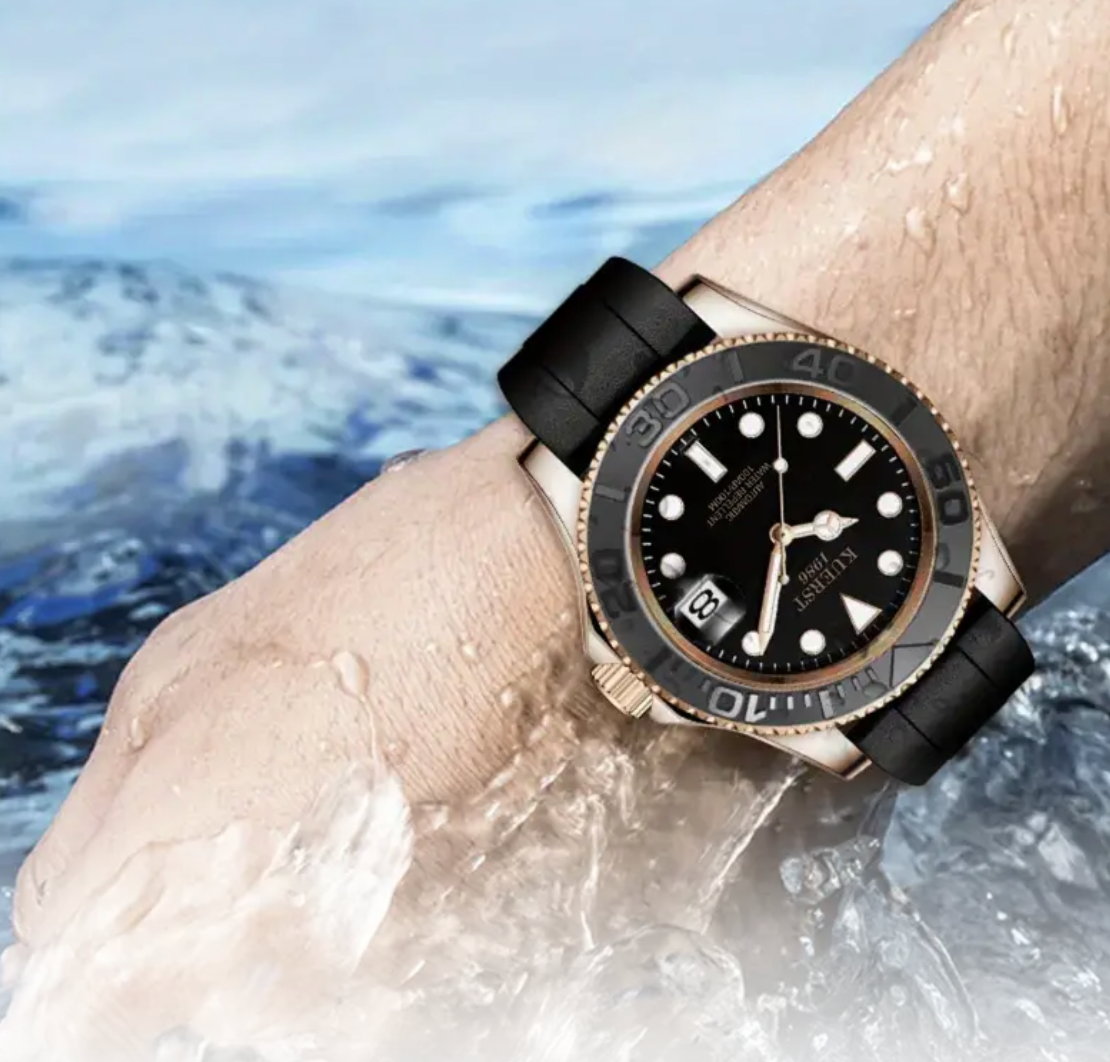 Premium Other Yacht Mast design Rubber Band Automatic AAA Watch