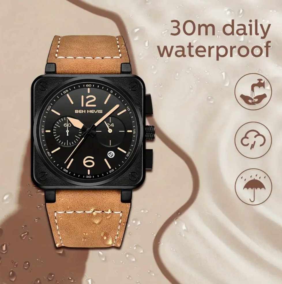 Six-Needle Wristwatch Swiss design