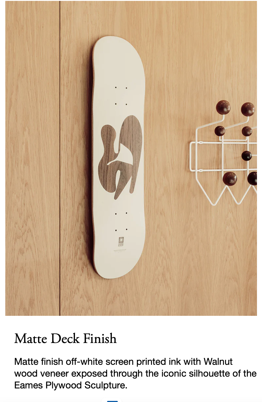 Eames Silhouette Deck - Plywood Sculpture