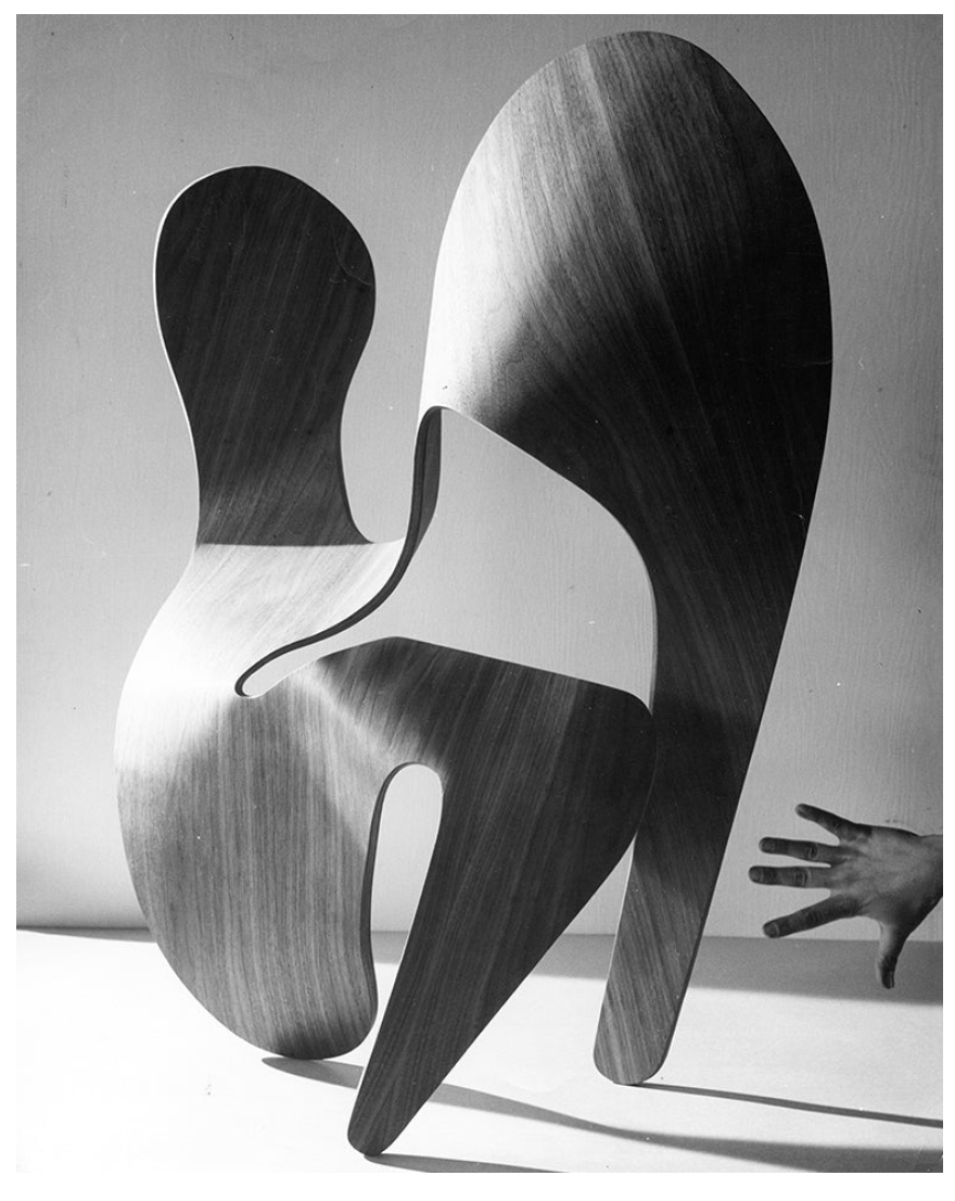 Eames Silhouette Deck - Plywood Sculpture