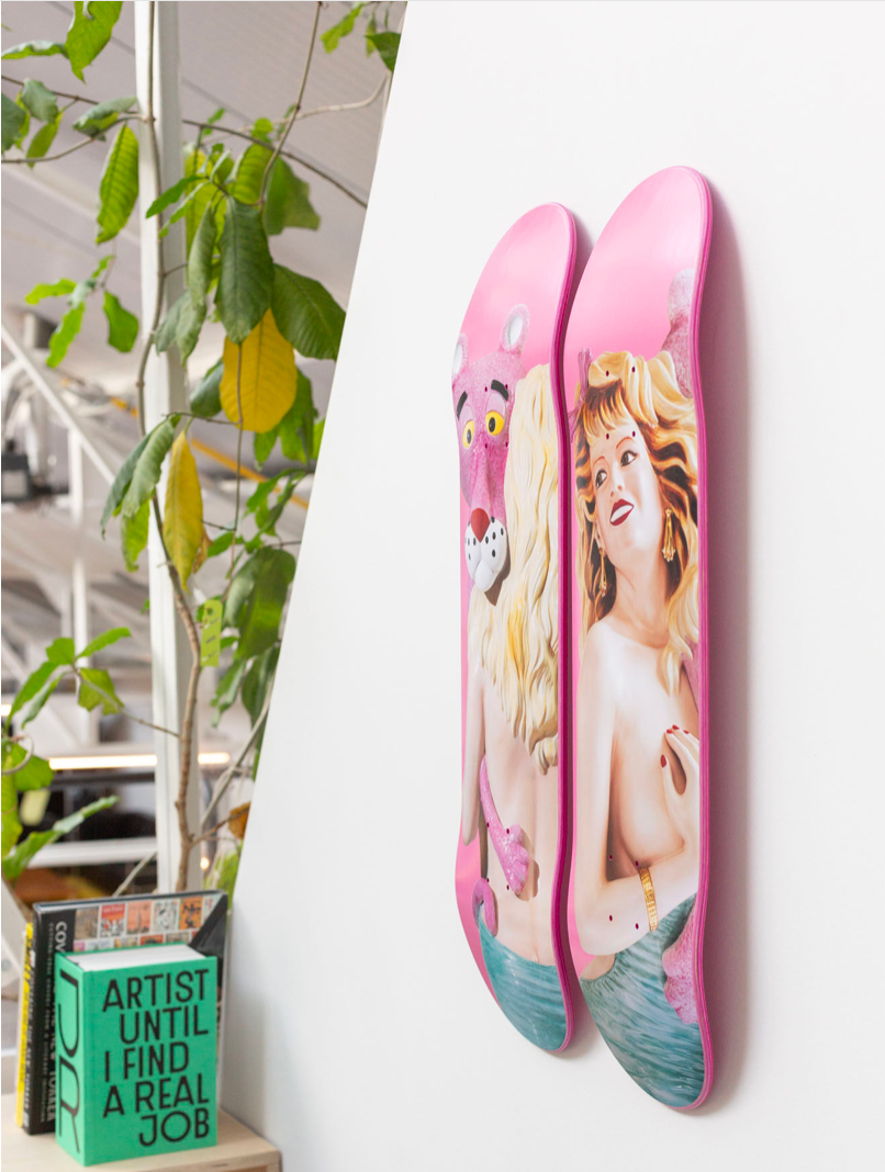 Pink Panther Skateboard #69, JEFF KOONS