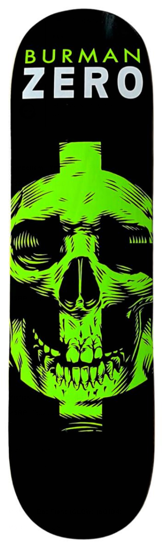 Zero Symbolism Burman 8.5 Skateboard Deck