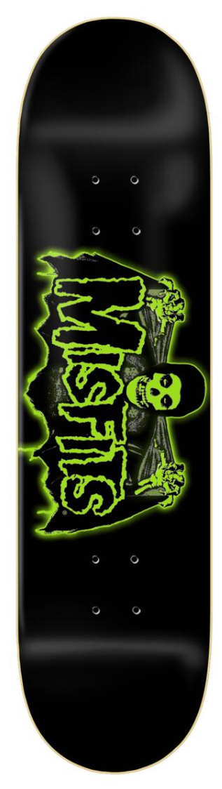 Zero x Misfits Bat Fiend (Glow) 8.5 Skateboard Deck