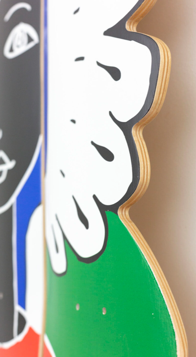 Pop Wing Flip 1, JEAN-CHARLES DE CASTELBAJAC Skateboard Deck